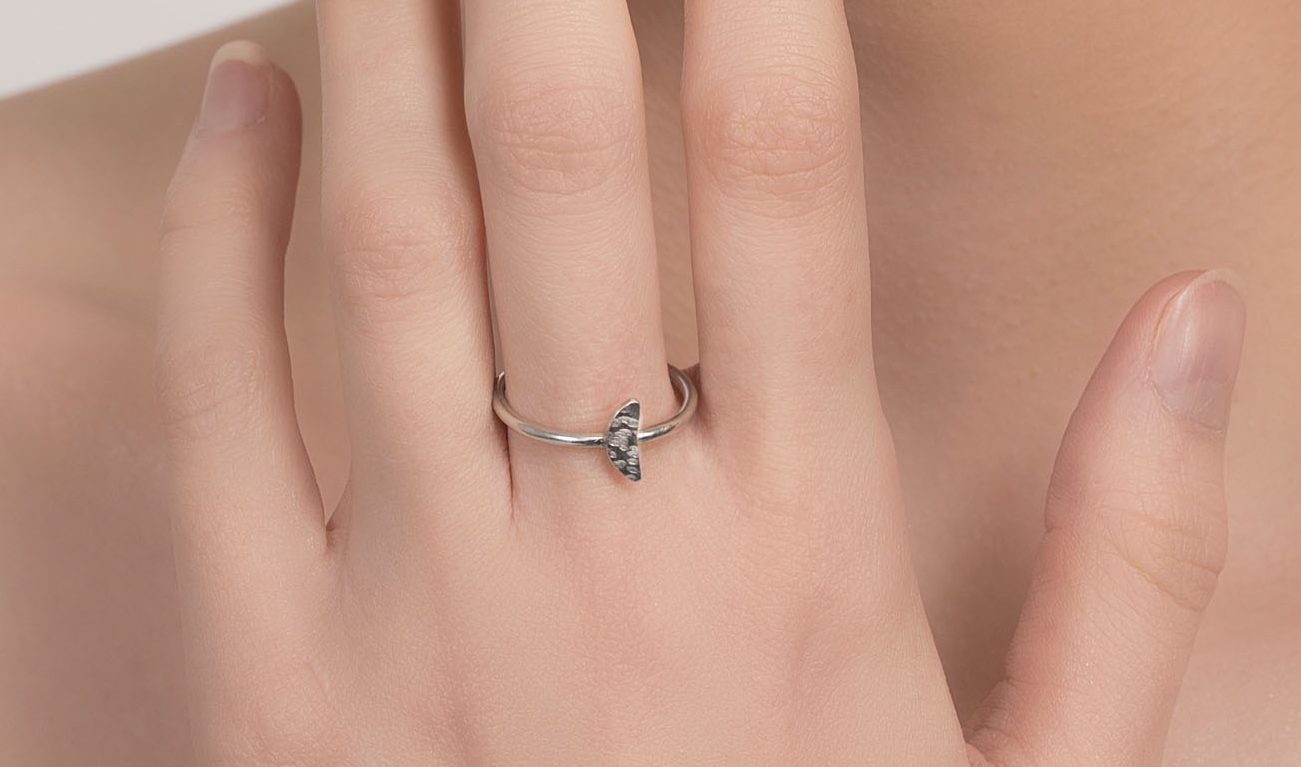 Crescent Moon Ring